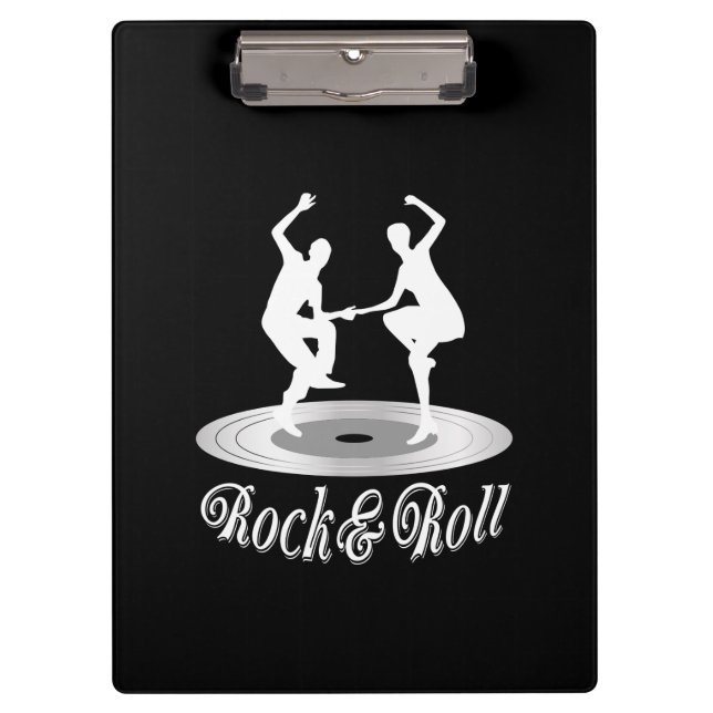 People dancing Rock and roll Clipboard (Front)