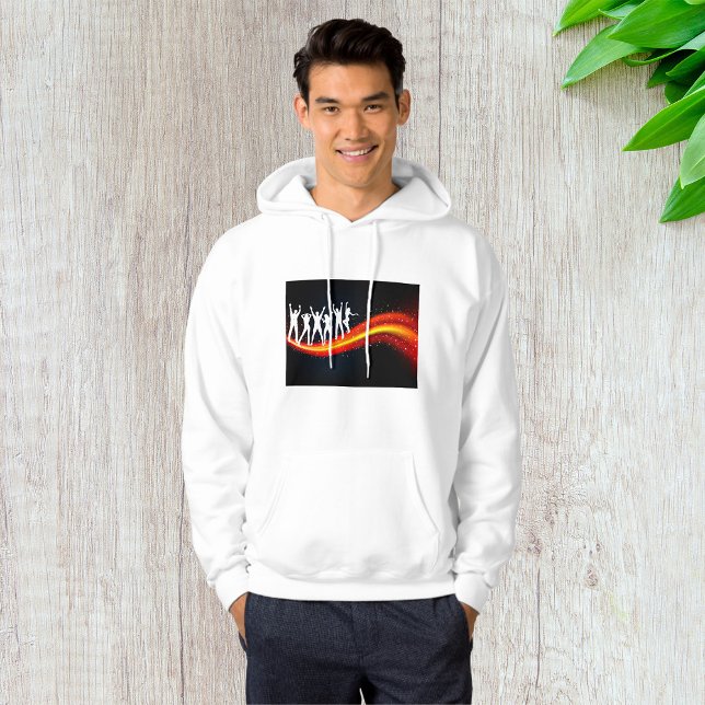 People Dancing Silhouettes Mens Hoodie (Creator Uploaded)