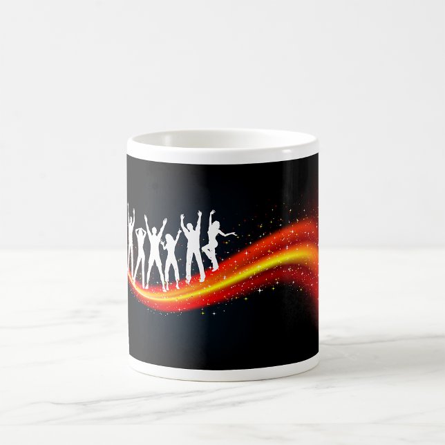 People Dancing Silhouettes Mug (Creator Uploaded)