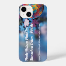People Earth puzzle Iphone 13 shell ABiomatiX