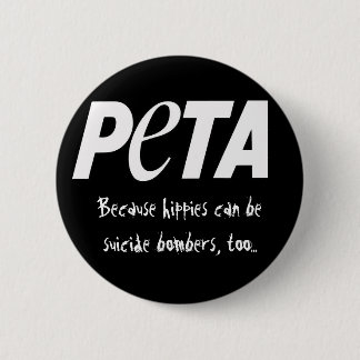 People Eating Tasty Animals 6 Cm Round Badge