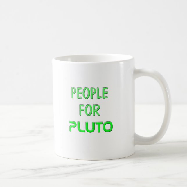 People for Pluto Coffee Mug (Right)
