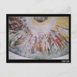 People from the Court of the Medici Postcard