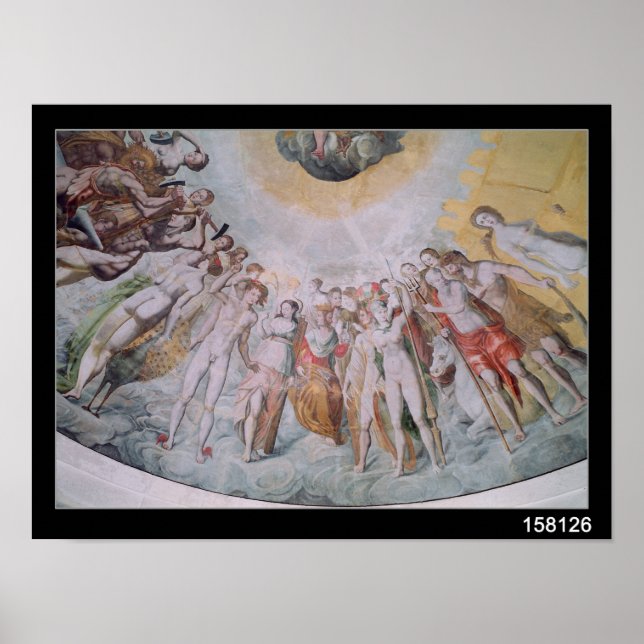 People from the Court of the Medici Poster (Front)