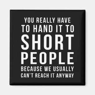 People Hand It Short Gift Magnet