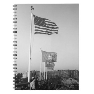 People in Bleachers Notebook