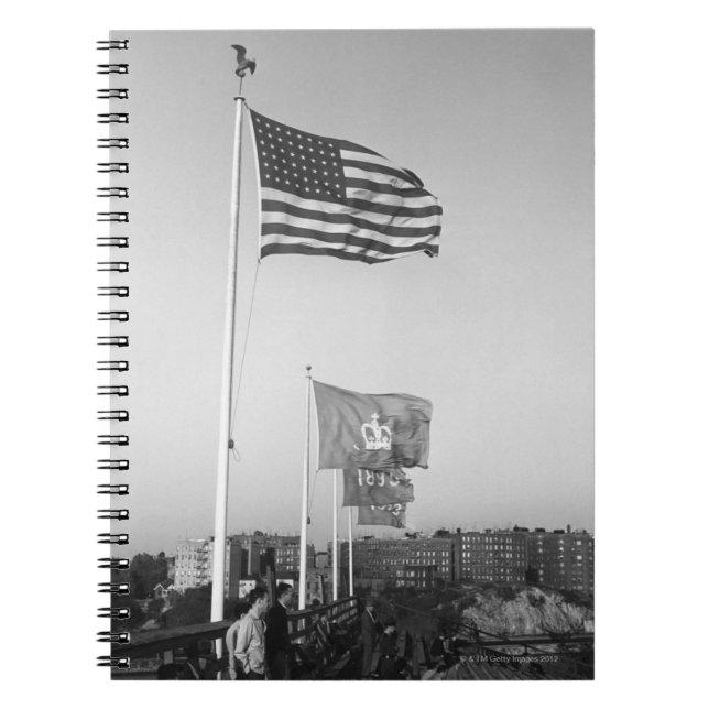 People in Bleachers Notebook (Front)