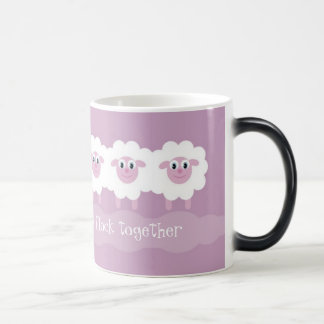 People in recovery flock together morphing mug