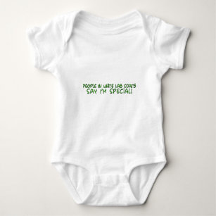 baby lab coat onesie
