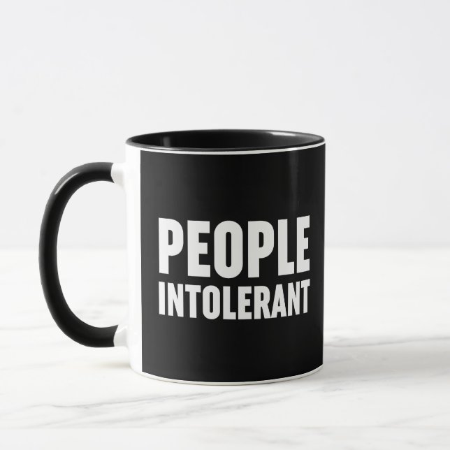 People Intolerant Mug (Left)