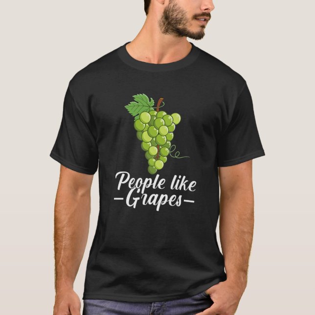 People Like Grapes Amazing Fruit Lover Tee Fruit S (Front)
