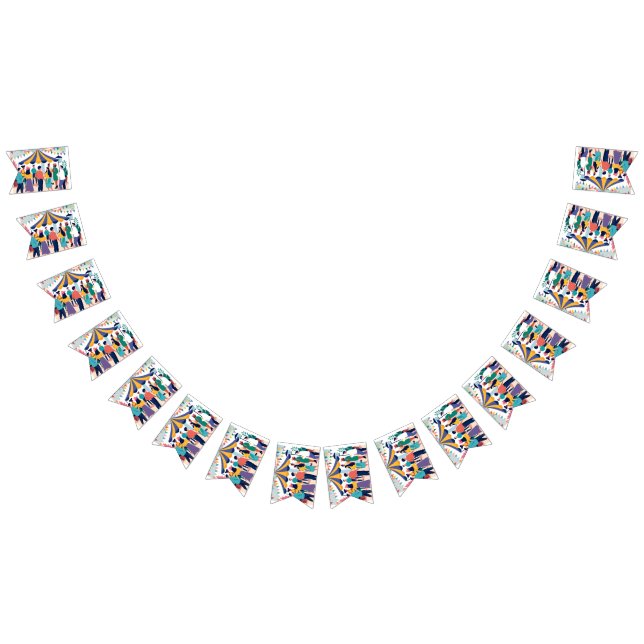 people-mingling-under-a-canopy-of-colourful-bun bunting  (All)