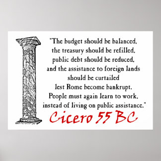 People Must Work - Cicero Poster