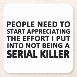 People Need to Start Appreciating Square Paper Coaster