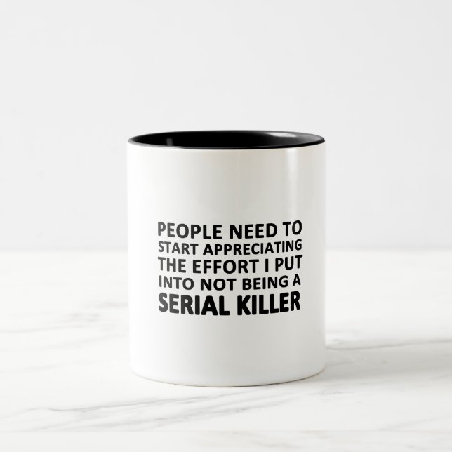 People Need to Start Appreciating Two-Tone Coffee Mug (Center)