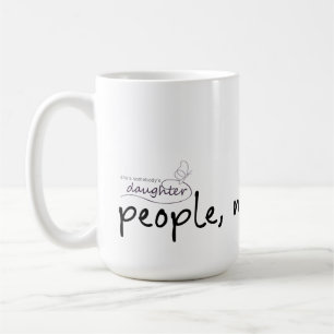 People, Not Products Mug