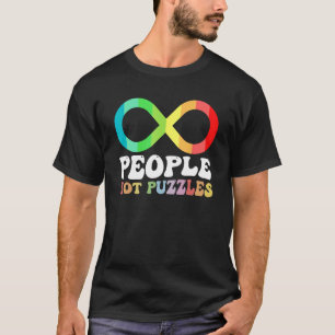 People Not Puzzles Autism Awareness Neurodiversity T-Shirt