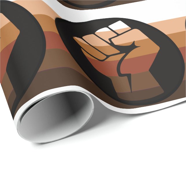 People of Colour (POC) Pride Wrapping Paper (Roll Corner)