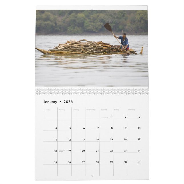 PEOPLE OF ETHIOPIA Wall Calendar (Jan 2026)
