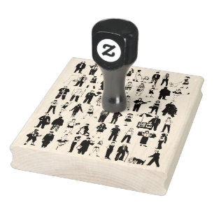 People of NYC New York City Citizens Rubber Stamp