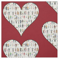 People of NYC New York City Red Heart Boroughs