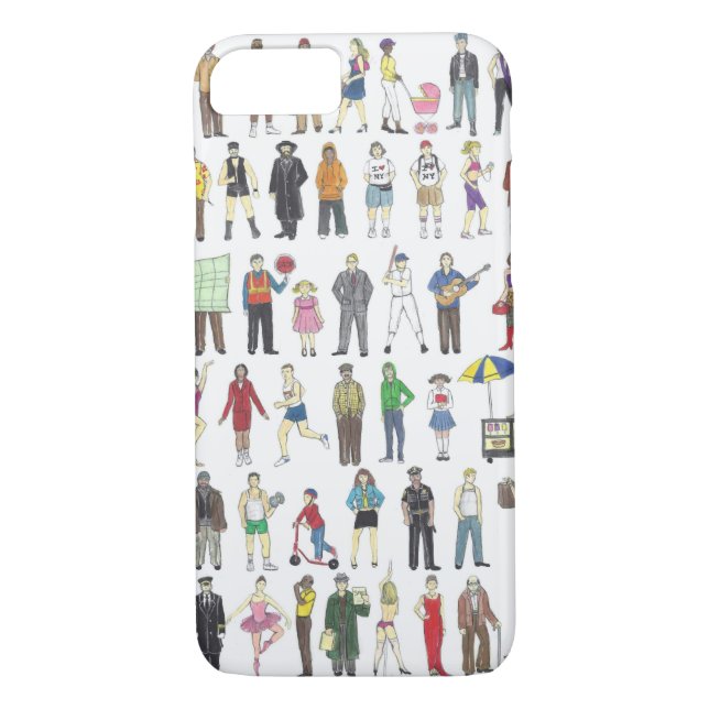 People of NYC New Yorkers City Citizens Case (Back)