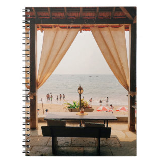 PEOPLE ON SEASHORE NOTEBOOK