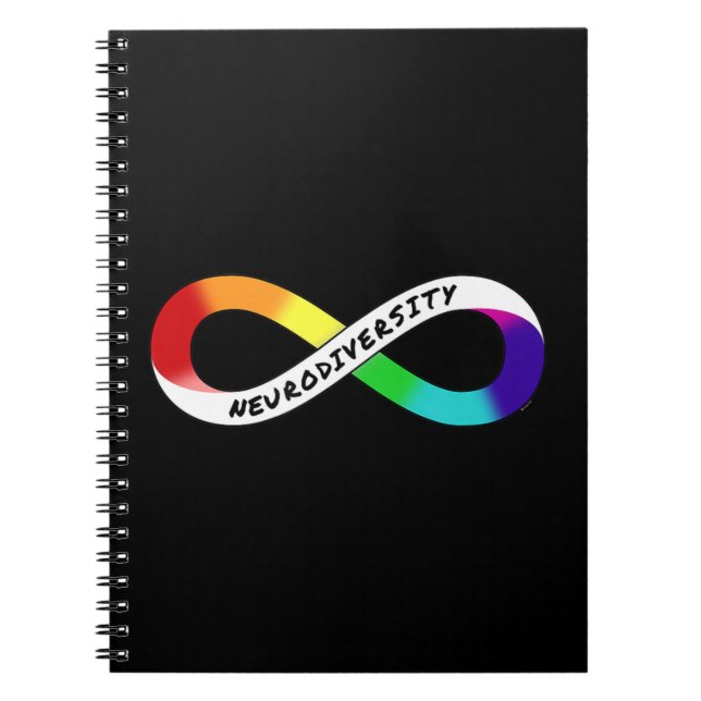 People on the autism spectrum are truly valuable a notebook (Front)