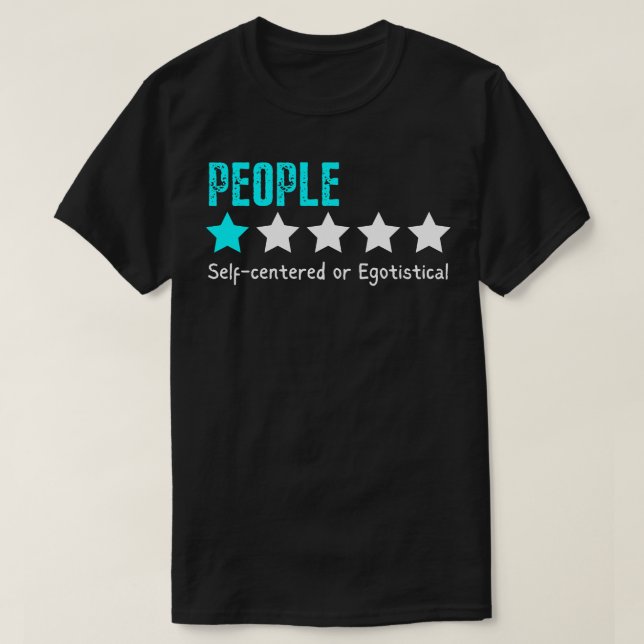 People One Star T-Shirt (Design Front)