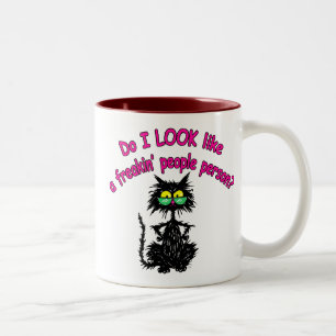 PEOPLE PERSON Two-Tone COFFEE MUG