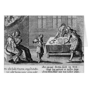 People Playing Backgammon