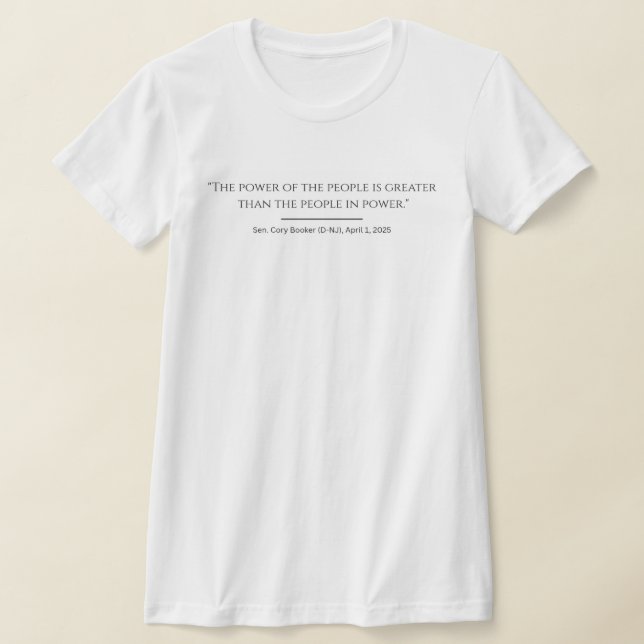 People Power Shirt (Laydown)