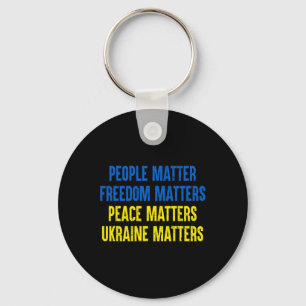 People Problem Freedom Problems Peace Problems Ukr Key Ring