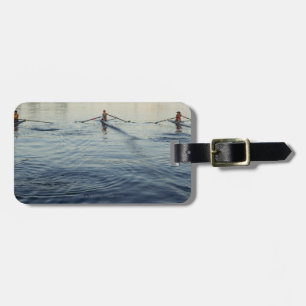 People Rowing Luggage Tag