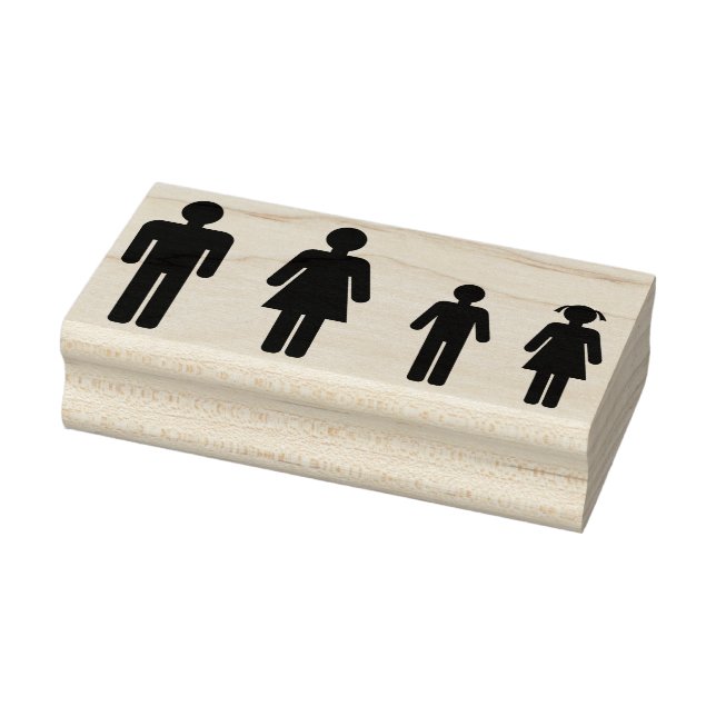 People Rubber Stamp (Stamp)