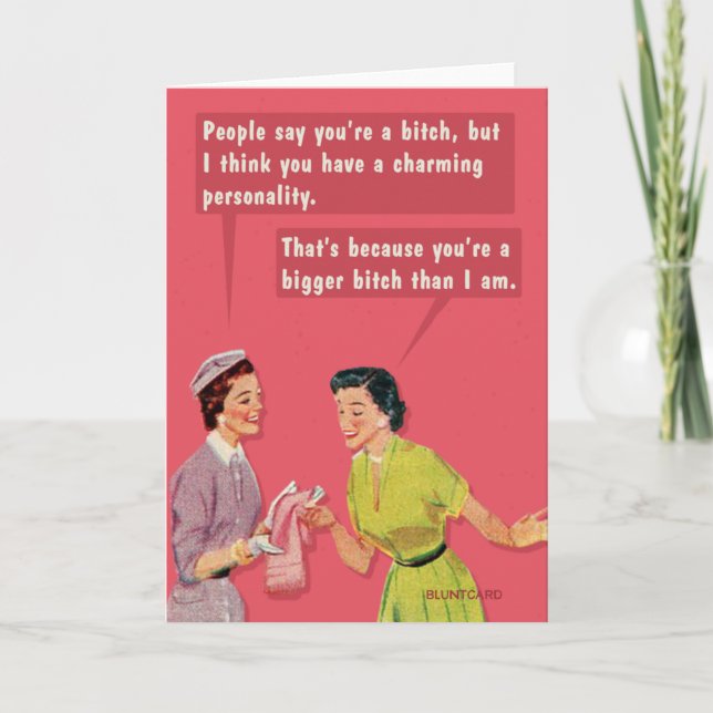 People say.... card (Front)