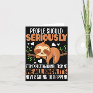 People Should Seriously Stop Expecting Normal From Card