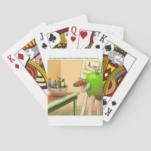 People Still Life Funny Cartoon Playing Cards