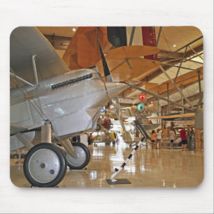 People touring National Museum of Naval Aviation Mouse Mat