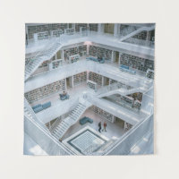PEOPLE WALKING INSIDE LIBRARY