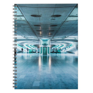 PEOPLE WALKING ON TUNNEL NOTEBOOK