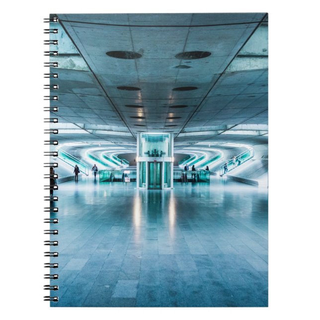 PEOPLE WALKING ON TUNNEL NOTEBOOK (Front)