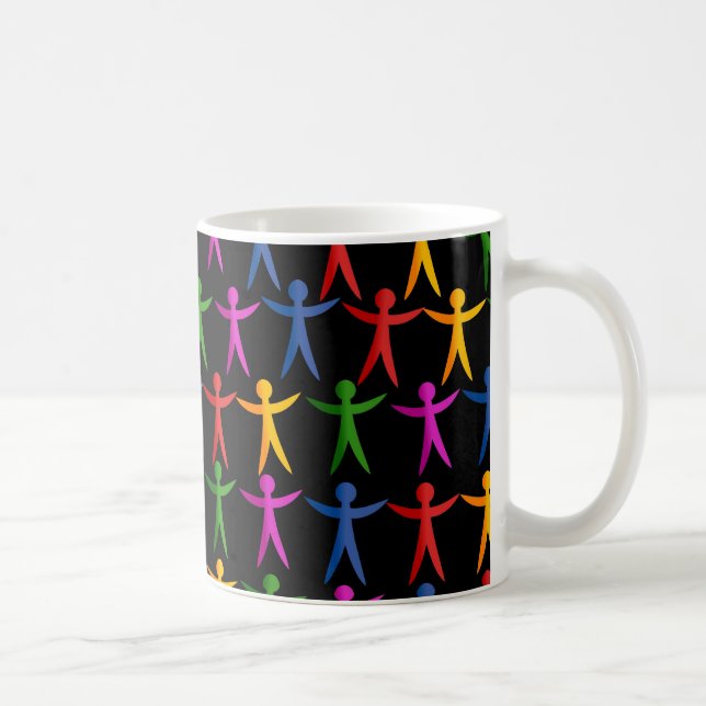 People Wallpaper Coffee Mug (Right)