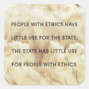 People With Ethics Sticker