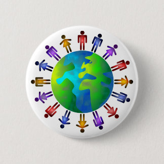 People World 6 Cm Round Badge