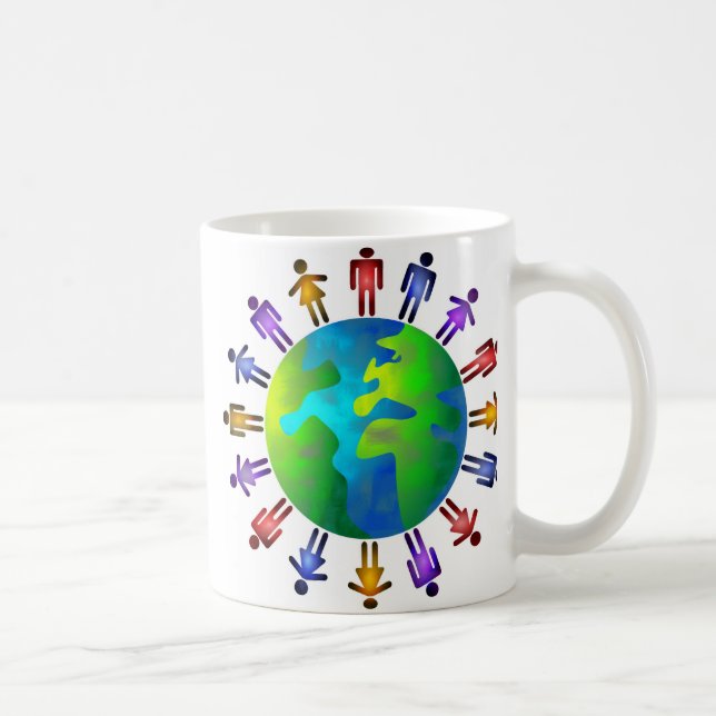 People World Coffee Mug (Right)