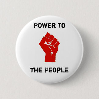 PeoplePower 6 Cm Round Badge