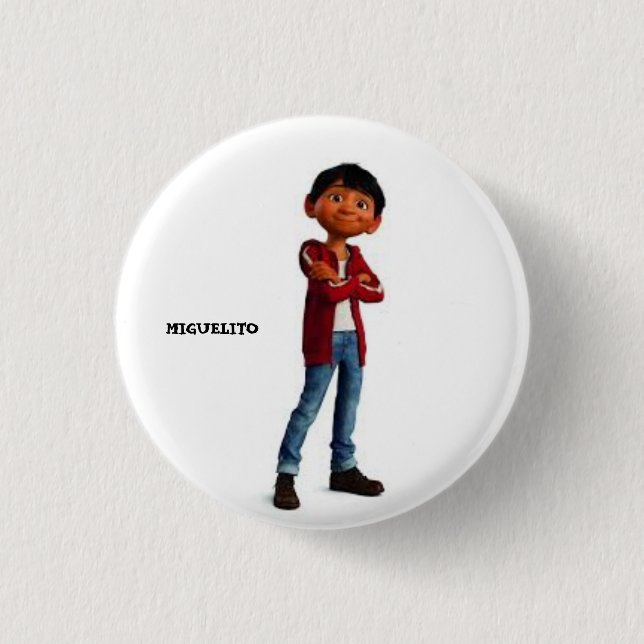 PEOPLE'S CHAPA CALLED MIGUEL 3 CM ROUND BADGE (Front)