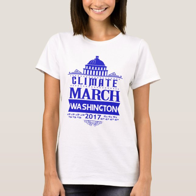 People's Climate March for Justice T Shirts (Front)