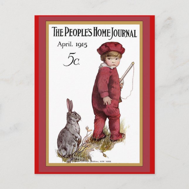 Peoples Home Journal Cover 1915 Cards (Front)